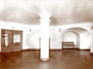 Fischer, Theodor; Heilbronn; Stadt-Theater - Blick zum Ausgang (Innenansicht)