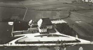 Altenberg, Berghof "Raupennest", Luftaufnahme von Südosten