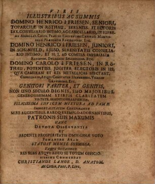Genio thermarum Caroli IV. Imp. ... monumentum