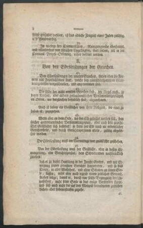 II. Von den Eidesleistungen der Griechen