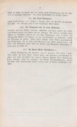 XII. Die Stadt Volkmarsen.