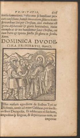 Dominica Duodecima Trinitatis ...
