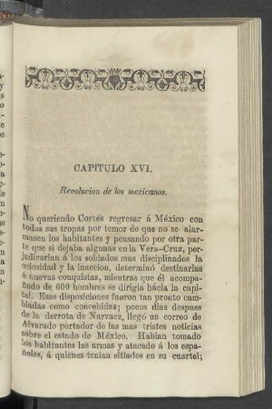 Capitulo XVI. Revolucion de los mexicanos
