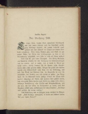 Zwölftes Kapitel. Der Vorhang fällt.