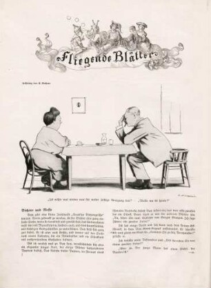 "Ich mißte mal wieder wat für meine jeistige Anregung tun!"