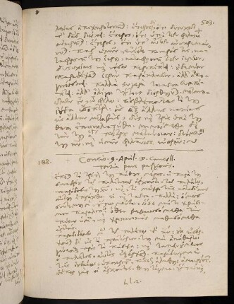 503-509, 9.4.1585 (Karfreitag), Ioan 18.19