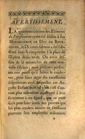 Élémens de fortification