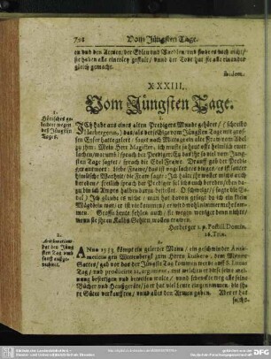 XXXIII. Vom Jüngsten Tage