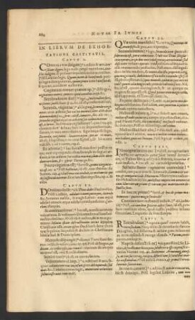 In Librum De Exhortatione Castitatis
