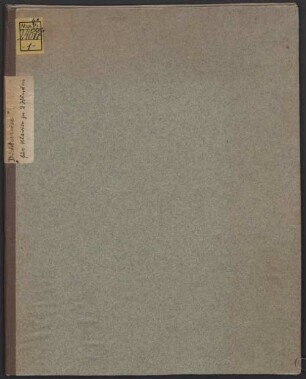 Dichterreise : 10 Stimmungsbilder für Klavier zu 2 Hdn. ; op. 46, 1. 27 S.