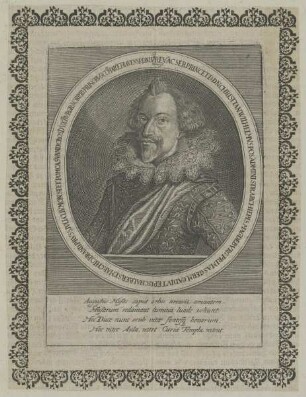 Bildnis des Christian Wilhelmvs, Archiepis. Magdebvrg, Marchio Brand.