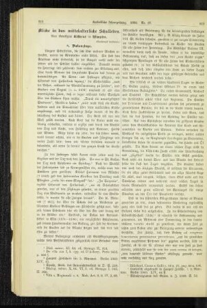 Blicke in das mittelalterliche Schulleben : 8. Vakanztage