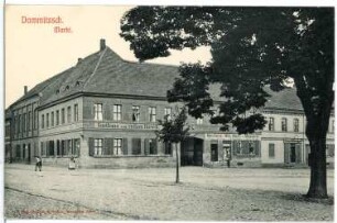 Dommitzsch. Markt