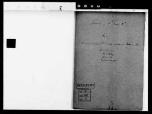 Briefe an Großherzog Ludwig III. von verschiedenen Gliedern des Markgräflichen Hauses Baden (Alexandrine, Karl, Luise, Wilhelm)