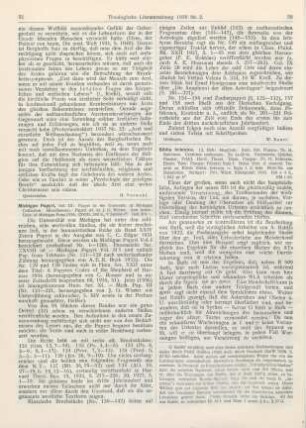 31-32 [Rezension] Papyri in the University of Michigan Collection