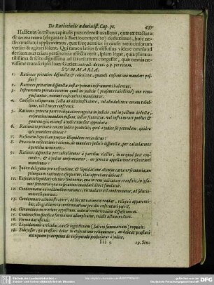 Caput XXXI. Rationes legitimes dispunctae & calculatae, qualiter, & quando exsecutioni mandari possint?