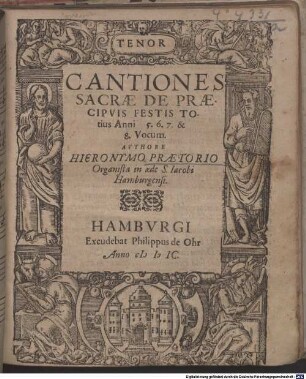 CANTIONES SACRAE DE PRAECIPVIS FESTIS TOtius Anni 5. 6. 7. & 8. Vocum