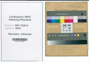 Entnazifizierung Johannes Herrmann , geb. 31.12.1906 (Angestellter)