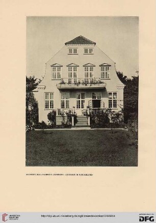 27: Zur dänischen Landhausarchitektur