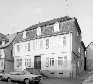 Fachwerkwohnhaus; Büdingen, Vorstadt 5