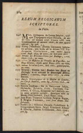 364-374, Rerum Belgicarum Scriptores