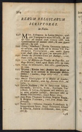 364-374, Rerum Belgicarum Scriptores