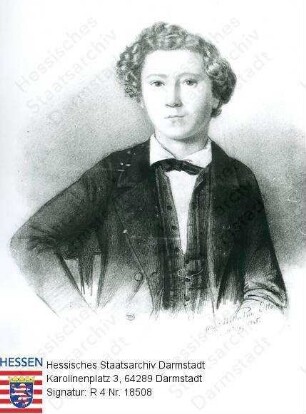 Wedekind, August Freiherr v. (1832-1849) / Porträt, Brustbild