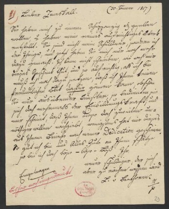 Briefabschrift