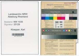Entnazifizierung Karl Kloepper , geb. 21.05.1902 (Maurer)