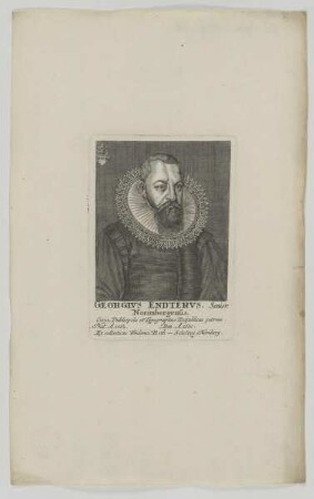 Bildnis des Georgivs Endtervs Senior