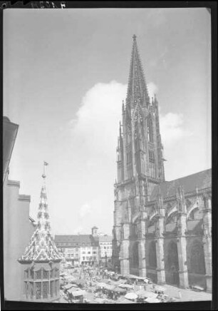 Markttag in Freiburg