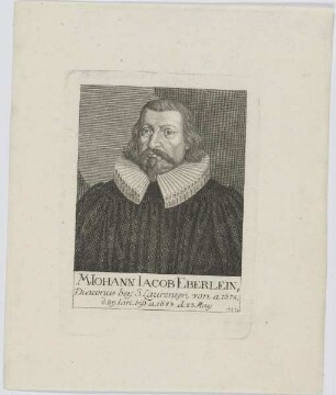 Bildnis des Iohann Iacob Eberlein
