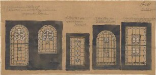 Dolmetsch, Heinrich; Stuttgart; Markuskirche - Fensterverglasungen (Ansicht)