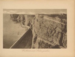 Helgoland - Westküste von Süden gesehen