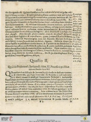 Quaestio II