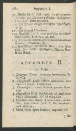Appendix II.