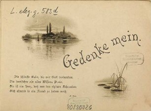 Gedenke mein