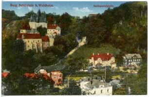 Kriebstein. Burg Kriebstein bei Waldheim, Zschopautalpartie