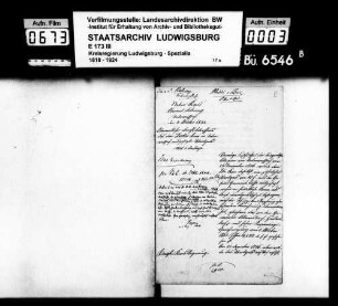 Medici, Physici, Chirurgi, Accoucheurs, Oberamt Backnang
