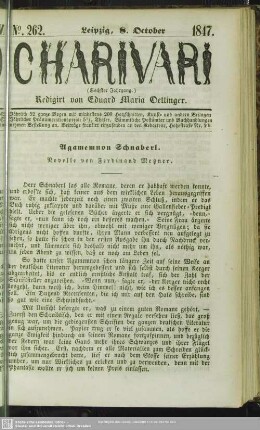6.1847=262: Charivari