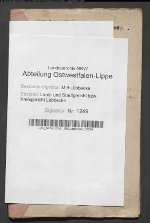 Erblasser: Schwettman, Christian Ludwig; Erblasser: Schwettmann, Charlotte Louise, geb. Horstmann: