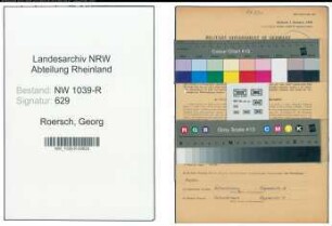 Entnazifizierung Georg Roersch , geb. 29.09.1904 (Lehrer)