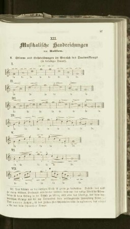 Musikalische Handreichungen : I. Stimm- und Gehörübungen im Bereich des Durdreiklangs ; (in beliebiger Tonart)