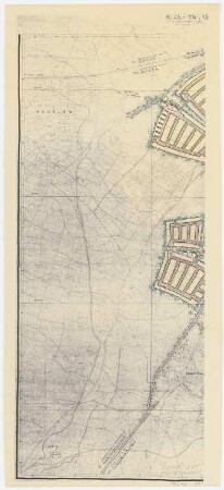 Planung für Plowdiw: Generalbebauungsplan, Teil B (1E-1F) 1:5000 (von Inv.Nr. 22349)