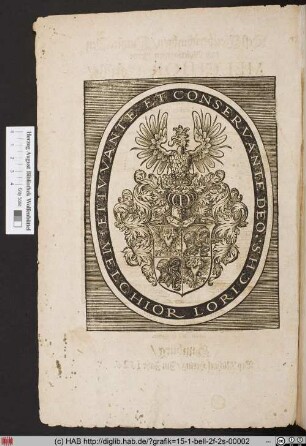 [Wappen Melchior Lorichs]