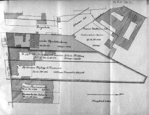 Lageplan , 01. Juni 1904