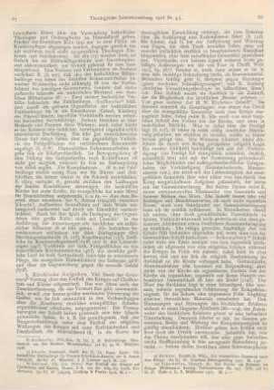 65-66 [Rezension] Greiner, Hermann, Zum Einfluß des Krieges auf Christentum und Kirche