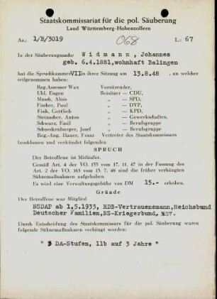 Widmann, Johannes