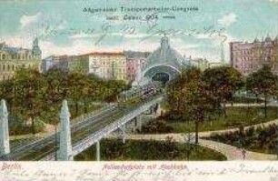 Postkarte zum Transportarbeiter-Kongress 1904