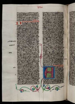 Zierinitiale (Buch Daniel): A(nno tertio regni)